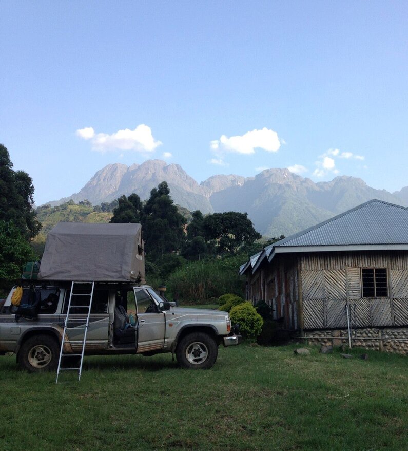 Dachzelt, Rooftent, Uganda, Ruwenzori, Camp